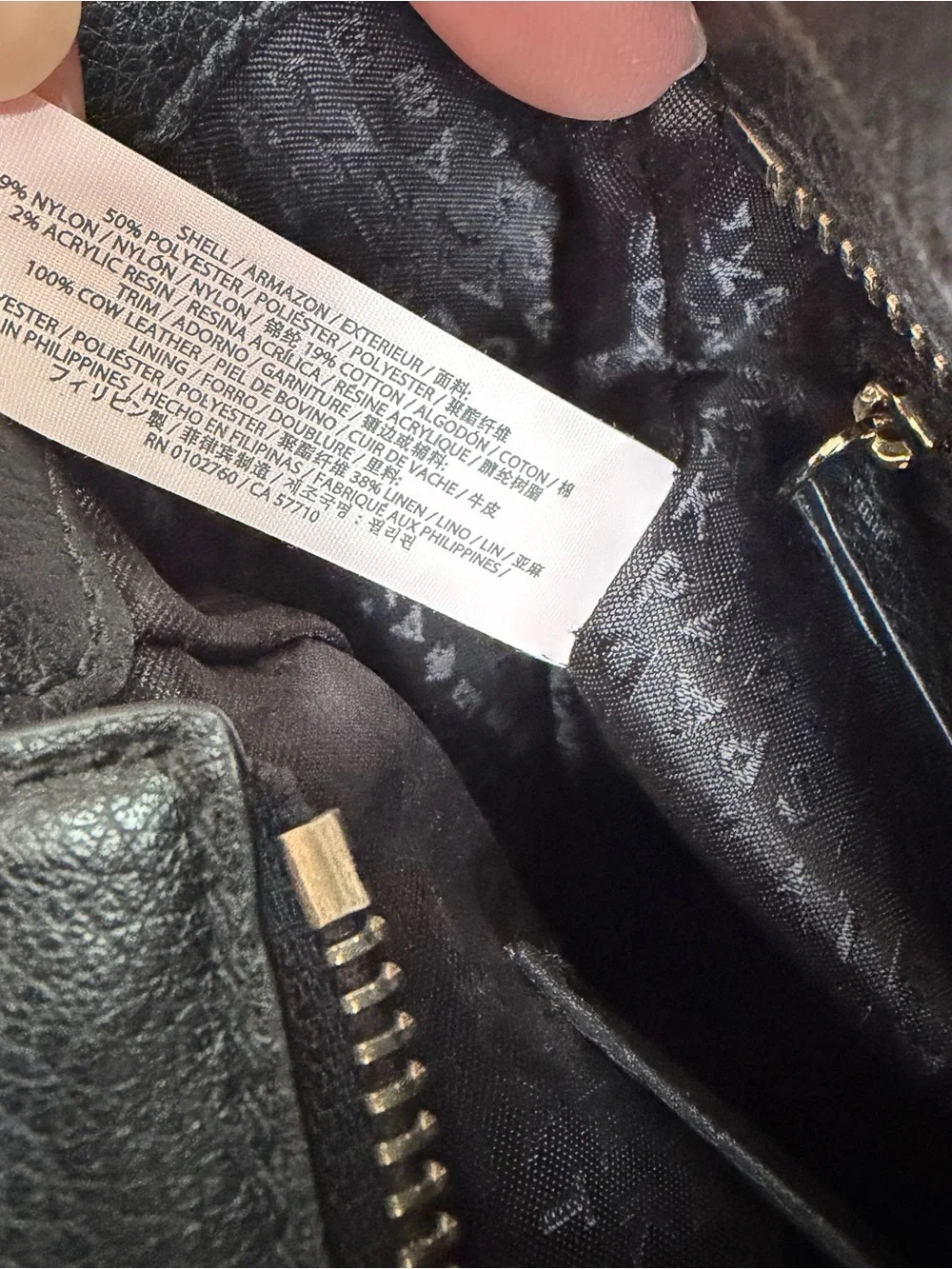 kate spade Black Leather Bow Satchel Handbag